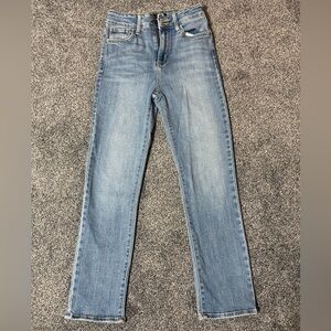 Just Black Light Wash Straight Leg Jeans